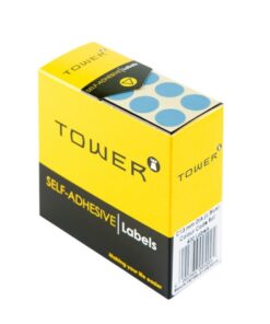 Labels - Colour Coding - Round - 13mm - Light Blue - 1 Box - C13LB