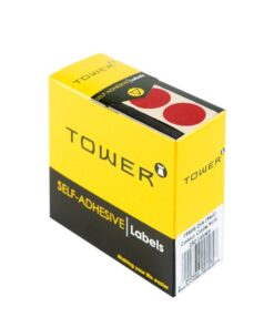 Labels - Colour Coding - Round - 19 mm - Red - 1 Box - C19R