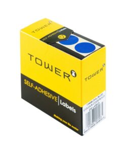 Labels - Colour Coding - Round - 19mm - Blue - 1 Box - C19B
