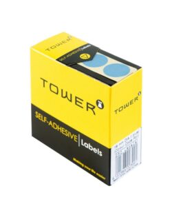 Labels - Colour Coding - Round - 19mm - Light Blue - 1 Box - C19LB