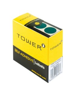 Labels - Colour Coding - Round - 19mm - Green - 1 Box - C19G