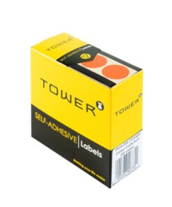 Labels - Colour Coding - Round - -19 mm - Orange - 1 Box - C19O