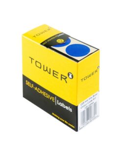 Labels - Colour Coding - Round - 25mm - Blue - 1 Box - C25B