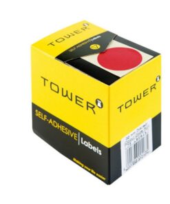 Labels - Colour Coding - Round - 32 mm - Red - 1 Box - C32R