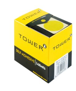 Labels - Colour Coding - Round - 32mm - Yellow - 1 Box - C32Y