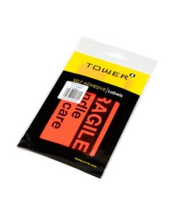 Fragile Label - 55 x 162mm - Fluorescent - 1 Pack - FF70150S