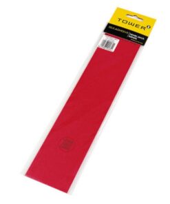 Lever Arch File Label - 70 x 315mm - Red - 1 Pack - LAR12's