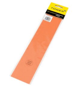 Lever Arch File Label - 70 x 315mm - Orange - 1 Pack - LAO12's