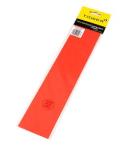 Lever Arch File Label - 70 x 315mm - Fluorescent Red - 1 Pack - LAFR12's