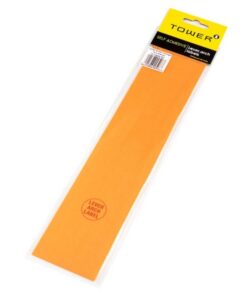 Lever Arch File Label - 70 x 315mm - Fluorescent Orange - 1 Pack - LAFO12's