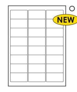 Label - Mailing - A4 Ink or Laserjet Print - 64 x 33.9mm - White - 1 Box - W109100's