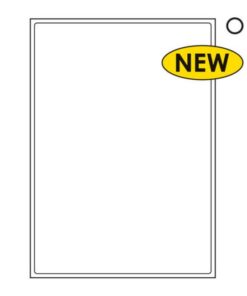 Label - Multi Purpose - A4 Ink or Laserjet Print - 199.6 x 289mm - White - 1 Box - W231100's