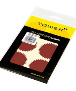 Notarial Seal - 50mm Ø - Maroon - 1 Pack - N50MA