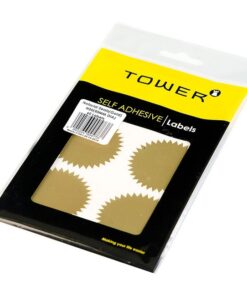 Notarial Seal - 50mm Ø - Gold - 1 Pack - N50GO