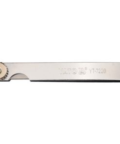 Steel Feeler Gauge Set - 17 Blades - YT-7220
