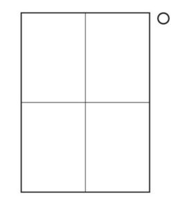 Label - Multi Purpose - A4 Ink or Laserjet Print - 105 x 149mm - White - 1 Box - W114100's