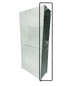 Bolted Shelving Steel Side Panel - Uni-Angle - Galvanised - 99.0 x 38.1 cm - BS-G-SP-990x381