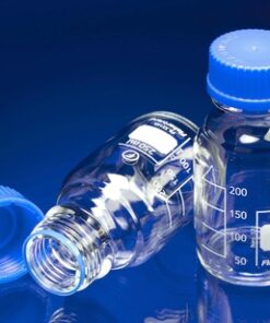 Laboratory Bottles, Blue Screw Cap 50ml