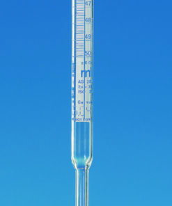 Spare burette pipe 10 ml for compact titration apparatus, SILBERBRAND, AR glass