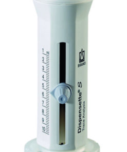 Dosing unit 10ml, w.safety ring justated, incl.quality certificate