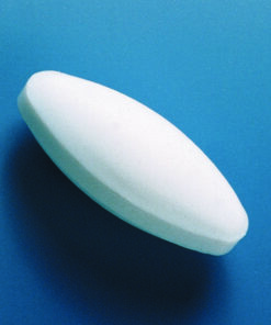 Magnetic stirring bar 65x20 mm PTFE, ellipsoidal