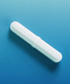 Magnetic stir bars 75 x 12 mm PTFE-encapsulated, PLASTIBRAND octagonal, with center ring