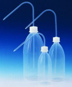 Washing bottle 1000 ml, PFA economy narrow neck, GL32