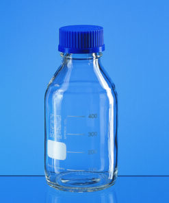 Laboratory bottle 100ml, DURAN, with thread with graduation