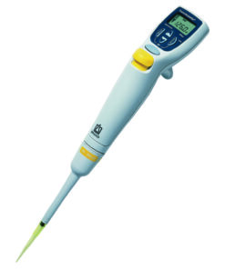 Singlechannel-pipette Transferpette® electronic with AC charger (UK/Ireland), 500-5000 µl