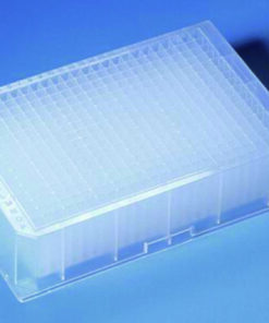 Deep well plates, 0.5 ml 384-well, PP, non-sterile, stackable, pack of 48