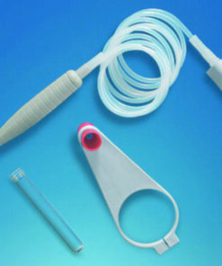 Flexible dosing tube, PTFE 800 mm, with handle for Seripettor® and Seripettor® pro 10 ml