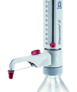 Dispensette® S Analog with recirculation valve,10-100 ml incl. DAkkS certificate