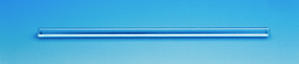 Stirring rods 300 x 8 mm, AR-Glas fused closely at both ends pack of 50