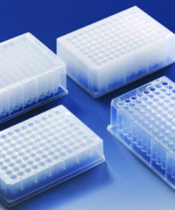 96-well Deep-well plates, 2.2 ml, PP V-bottom,well shape square, Suitable f.KingFisher, CERTIFIED LIFE SCIENCE QUALITY, pack of 50