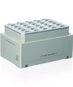 Cooling block, suitable for 0.5 ml micro tubes, Passive cooler, PP/aluminium