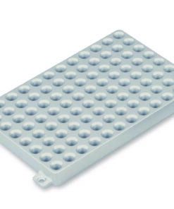 Adapter for Teleshake 95, for BRAND plates, 96-well, V-bottom, aluminium