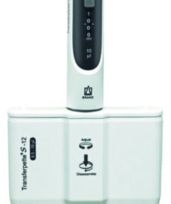 Transferpette® S-12, Variabel 0.5 - 10 µl, M12-10, DE-M