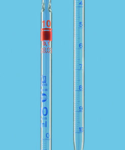 Graduated pipette 10 ml:0,1 ml AR glass, CoC, BLAUBRAND, cl. AS pack of 12