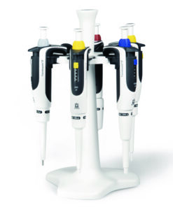 Transferpette® S package 1: 5x pipettes (0.1-2,5 µl, 0.5-10 µl, 2-20 µl, 20-200 µl, 100-1000 µl), benchtop rack for 6 pipe.