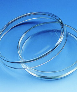 Petrischalen aus Natron-Kalk-Glas 25x150mm Schnittkanten feuerpoliert