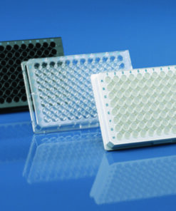 Microplates immunoGrade 384-well, PS, transparent, standard, F-bottom, non-sterile, without lid, pack of 50