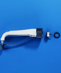 Ejection cannula for Dispensette III 25, 50, 100 ml, FEP, L. 120mm. pointed extended