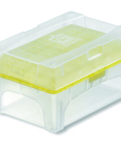 Tip-Box, empty grey tip-tray up to 50 µl