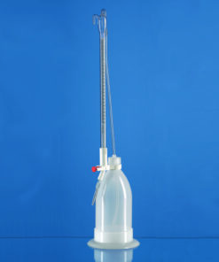 Titrator,Schlling,cap. 15 ml : 0,1 ml, with 500 ml PE-HD reservoir bottle