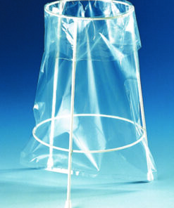 Stand for disposal bags white