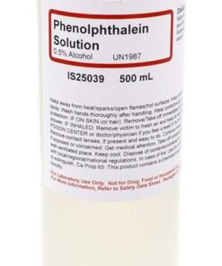 Phenolphthalein Indicator 500ml  AR