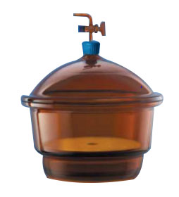 Desiccators With  Lid, Porcelain Plate 300mm