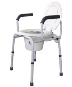 Drop-Arm Commode