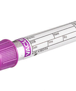 EDTA Vaccuum Tubes 4ml, K3 L/Top