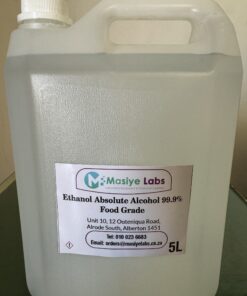 Ethanol Absolute Food Grade 99,9%. 5L